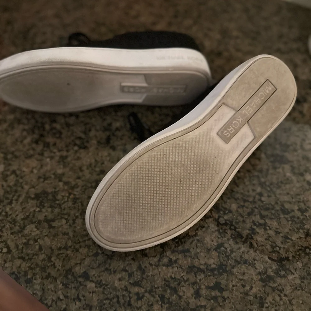 Michael Kors Black Slip-On Shoes 8.5 - Picture 5 of 7